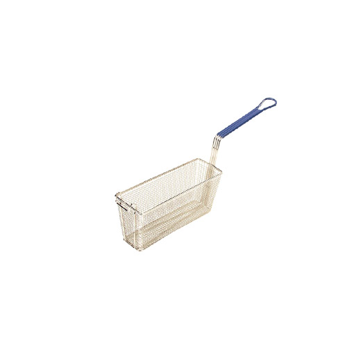 Fry Basket With Coated Handle, Triple, #14