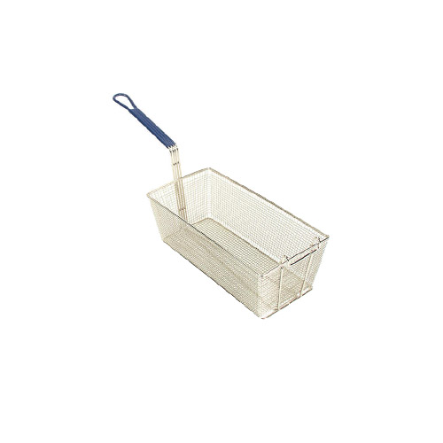 Basket, Twin With Coated Handle, 17-1/2" X 8-1/2" X 5"