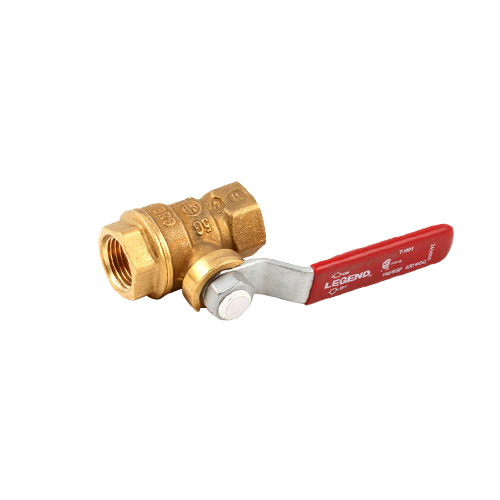 Water Valve With Handle, 3/8", Brass